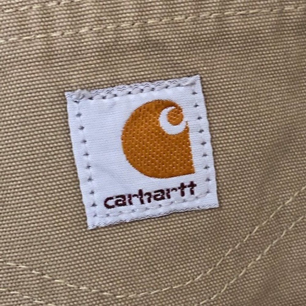 𝅺carhartt Khaki Relaxed Fit Canvas Carpenter Jeans - Picture 5 of 8